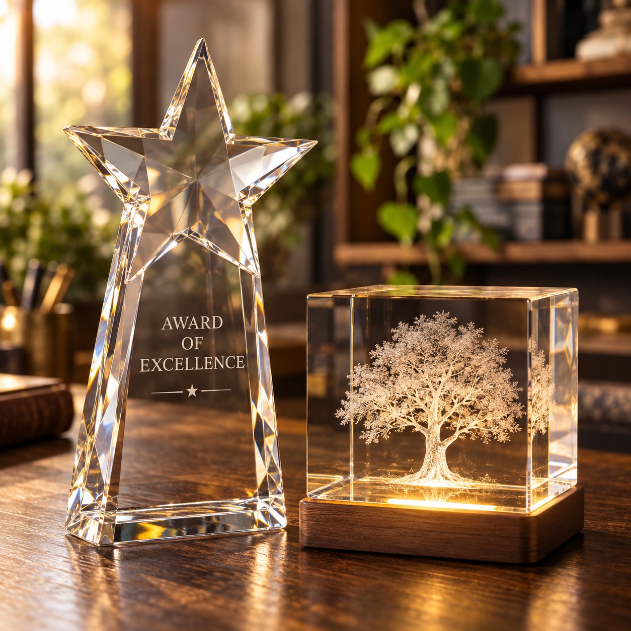 Awards & 3D Crystal